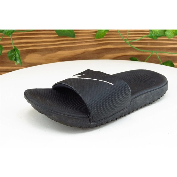 Nike Toddler Unisex 11 Medium‎ Black Slide Synthetic - Picture 1 of 11